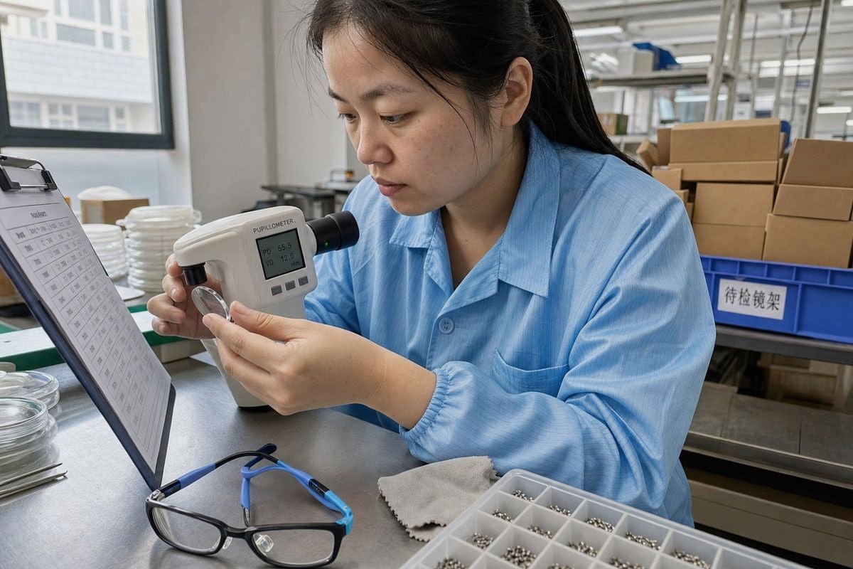 Safe Optical Tolerance Standards Checking supplier optical center tolerance against pediatric prism diopter safety standards (ID#2)