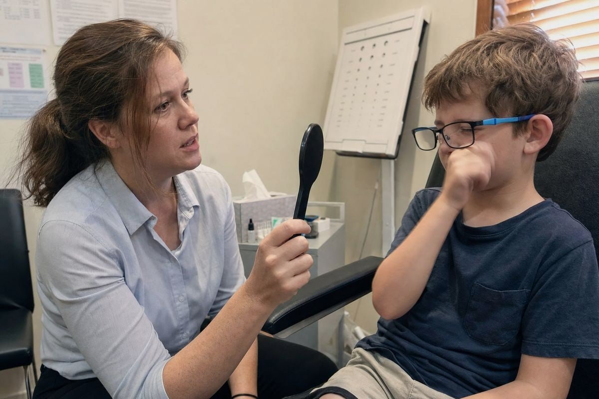 Harmful Optical Deviation Levels Optical center deviation levels causing eye strain and amblyopia risk in children (ID#3)
