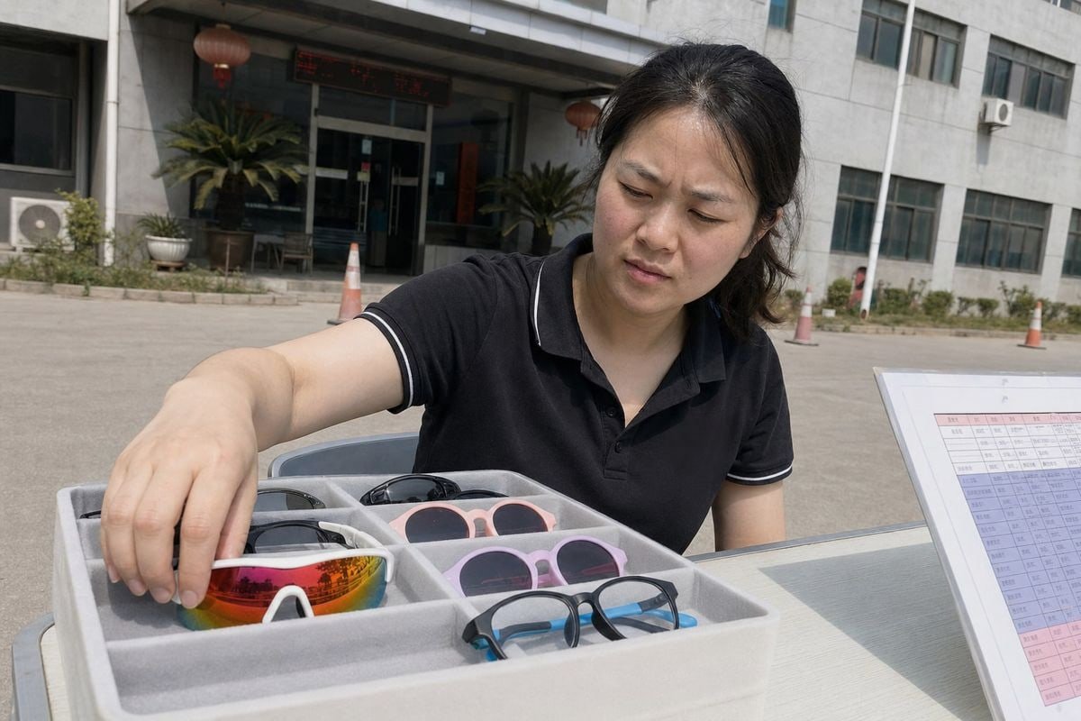 Matching kids' sunglasses lens categories 0-4 to outdoor lighting intensity levels (ID#2)