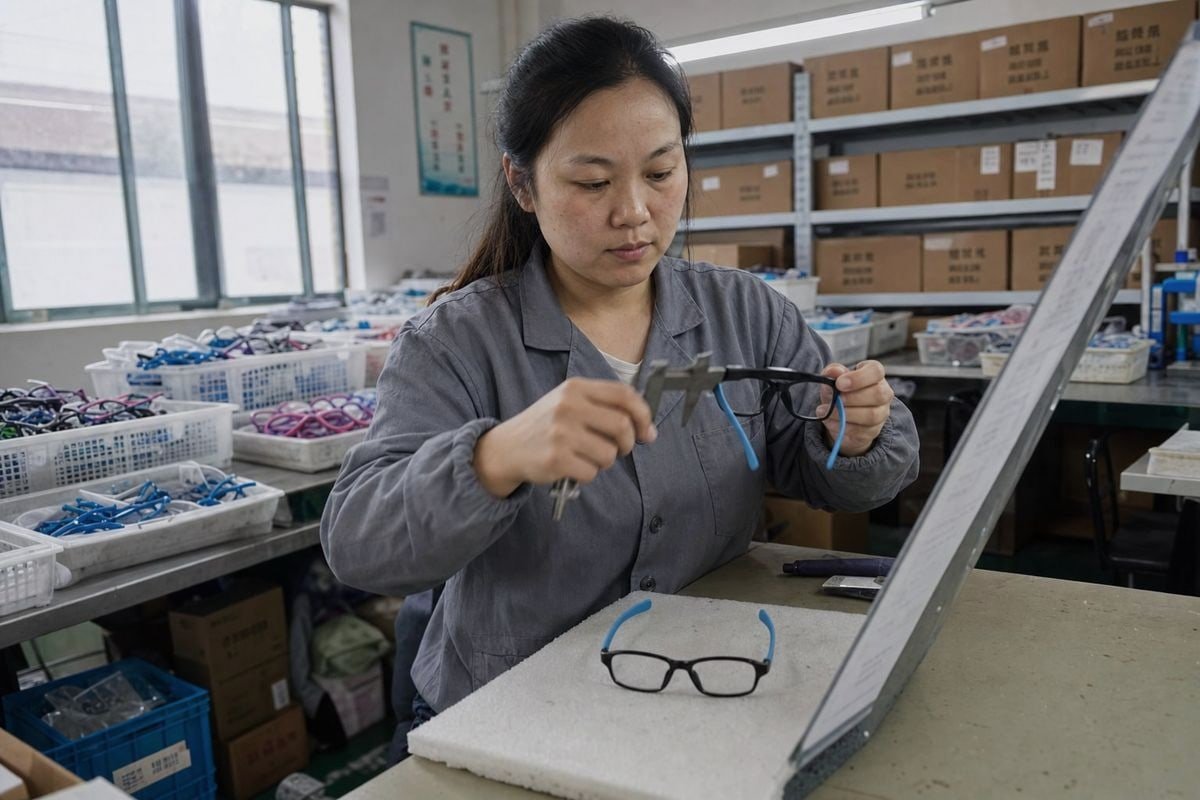 Guide to choosing correct kids eyewear size for head and face shape (ID#1)