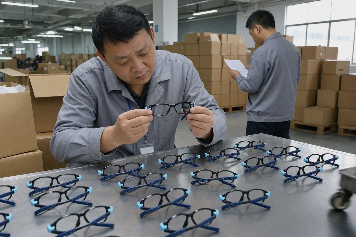 Guide to arranging pre-shipment sample inspection for kids' optical frames (ID#1)