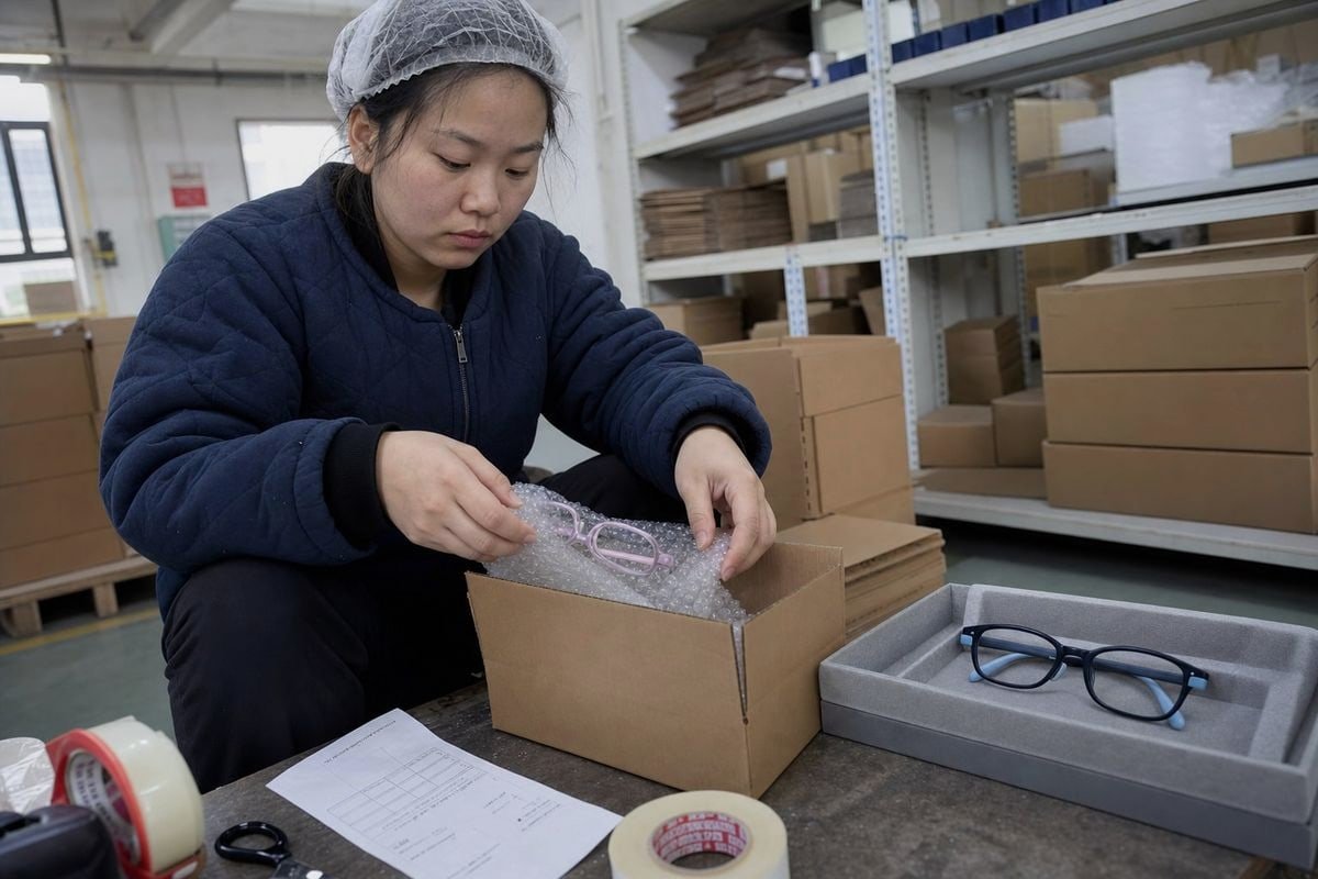AQL sampling and ISO 12870 inspection standards for mass-produced optical frames (ID#4)
