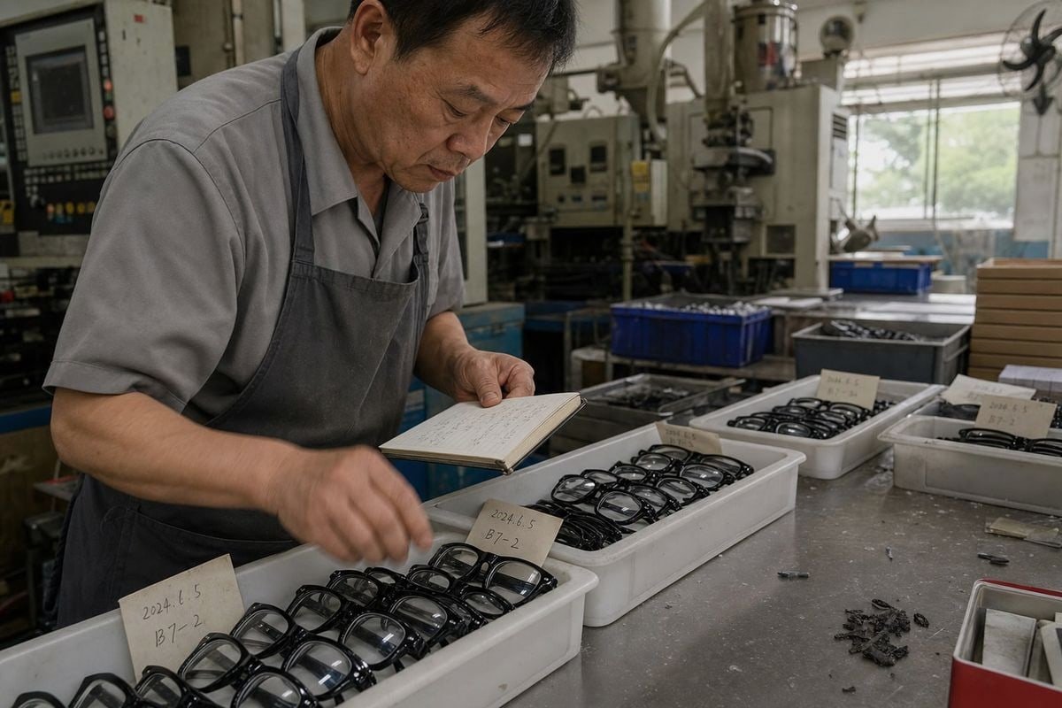 Early warning signs that indicate a potential delay in your optical frame order (ID#4)