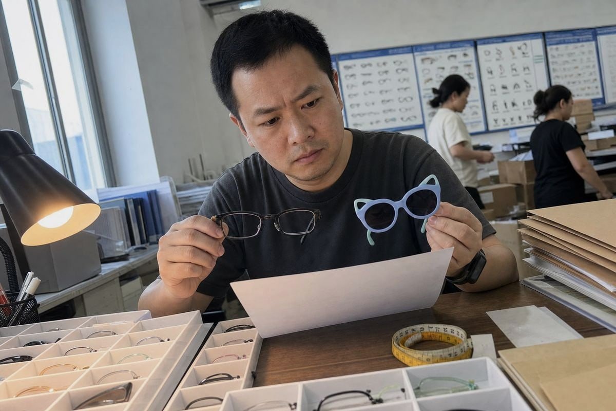 Overview of small parts safety standards including 16 CFR, ASTM F963, EN 71-1 for children's eyewear (ID#2)