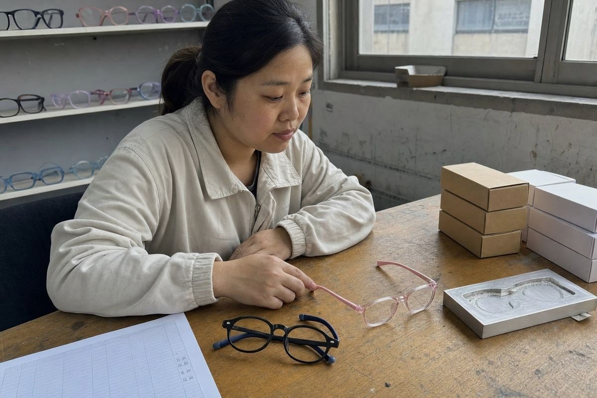 Payment and MOQ Terms Standard payment deposit and MOQ terms when partnering with kids optical frame manufacturers (ID#5)