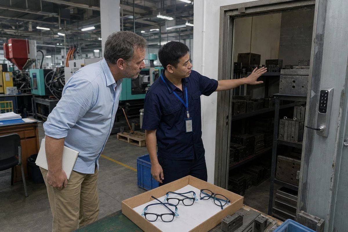 Vetting Manufacturing Partners Choosing a trustworthy manufacturing partner to reduce eyewear design theft risk (ID#3)