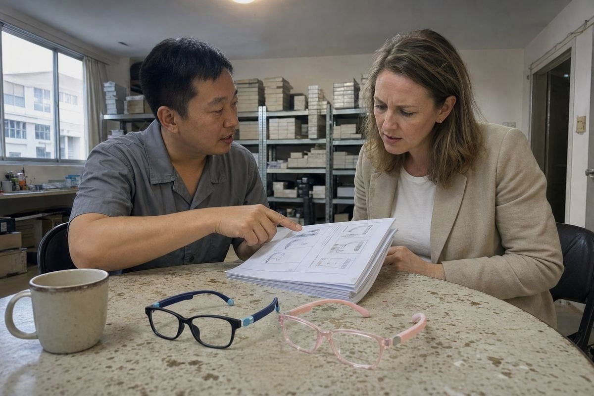 Guide to confirming kids' optical frames avoid design right infringement when sourcing (ID#1)
