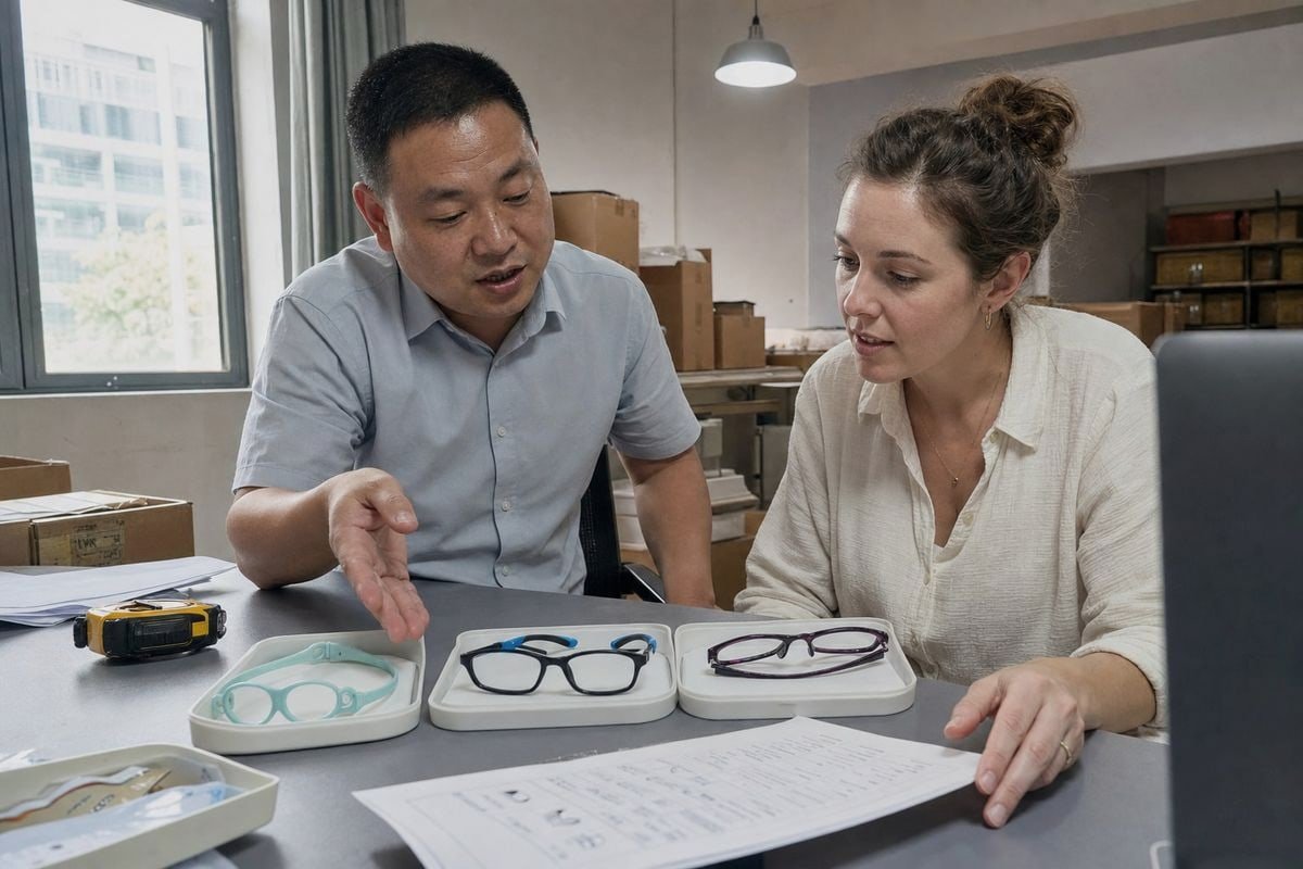 Choosing Eyewear Packaging Decision guide comparing single-pair and multi-pack packaging based on age, channel, and parent concerns (ID#2)
