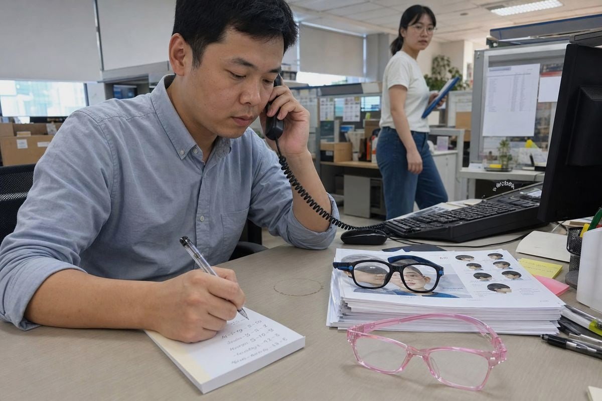 Retail staff training options suppliers offer for safely fitting kids optical frames (ID#5)