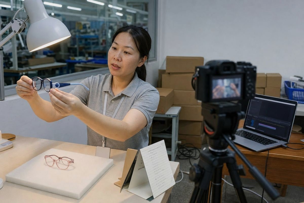 Online training platform helping kids optical frame suppliers reach every store location (ID#1)