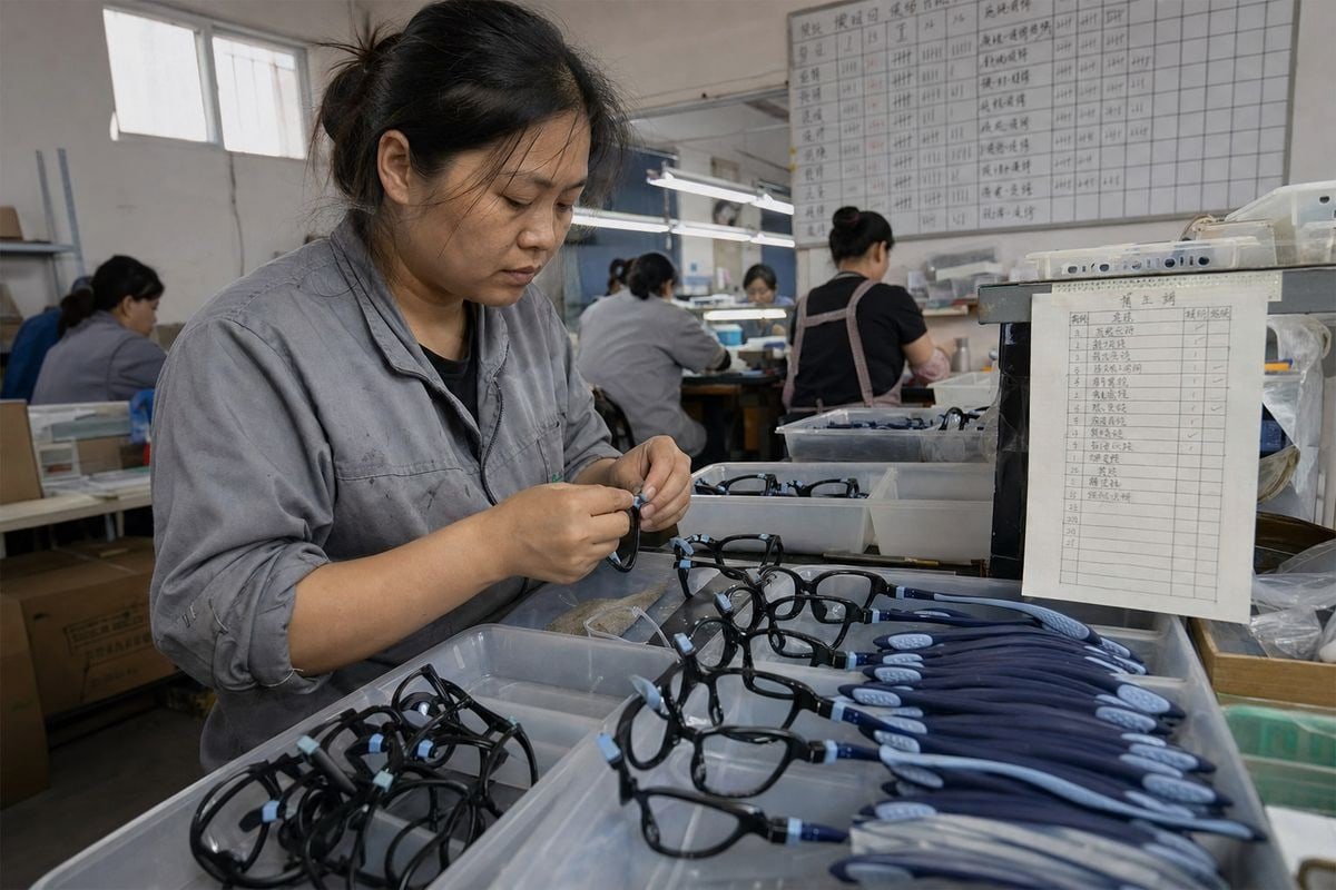Quality control and customs buffer time planning for kids eyewear shipments (ID#5)
