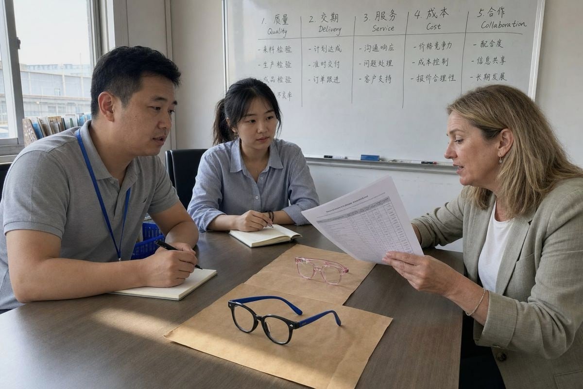 Annual performance metrics guide for kids optical frames suppliers (ID#1)