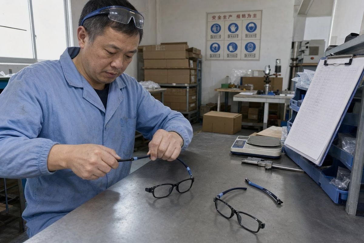 Verifying Frame Quality Comparing hidden quality differences like hinges, materials, and safety compliance in cheaper frame matches (ID#2)