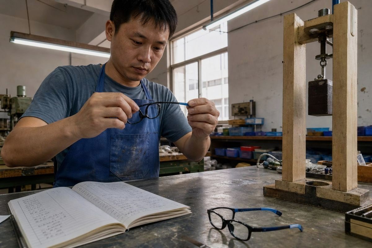Steps to take when supplier documentation is incomplete for children's optical frame regulations (ID#4)