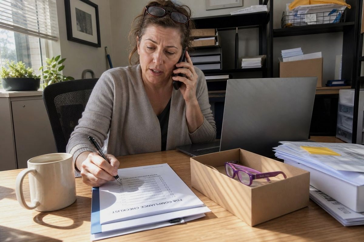 Initial importers must register annually under 21 CFR Part 807 without device listing (ID#3)