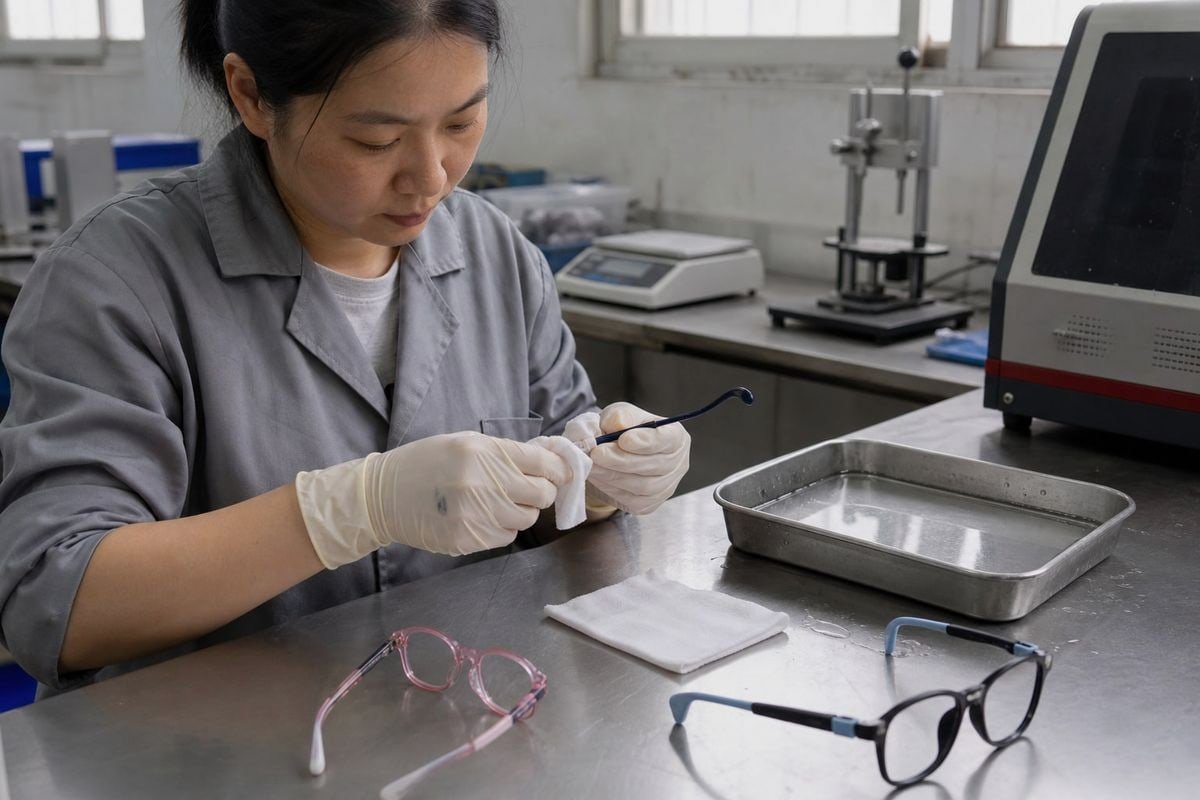 Permanent Label Verification Testing methods to confirm Chinese manufacturers can print permanent tracking labels on frames (ID#3)