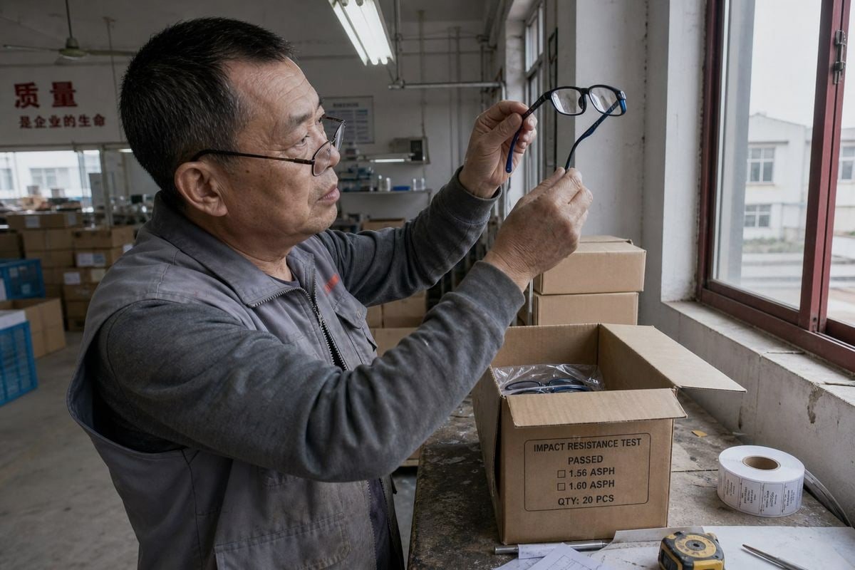 Kids eyewear brands labeling practices with distributed by statements and CPSIA info (ID#4)