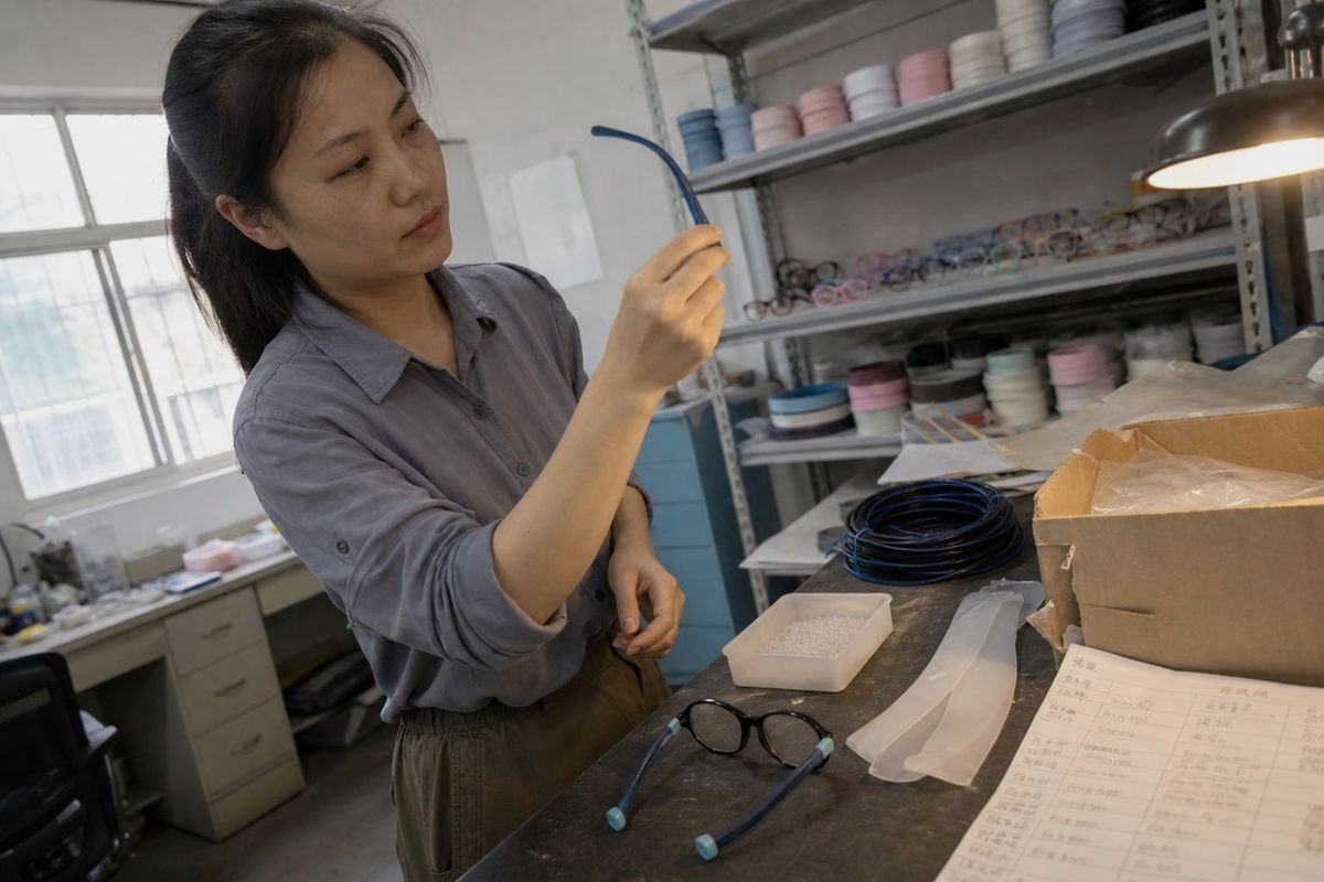 Choosing TR90, TPEE, and phthalate-free materials to meet Prop 65 standards (ID#3)