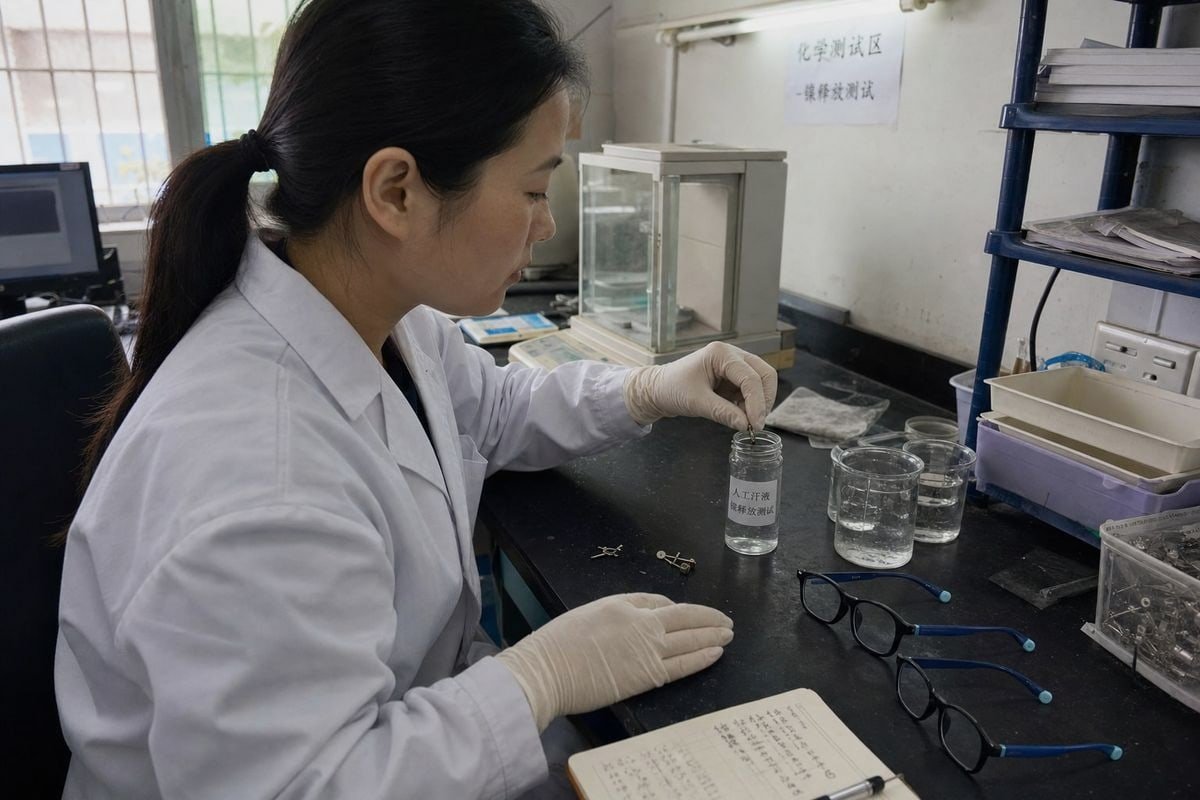 Verifying authenticity of supplier CE certificates before placing bulk eyewear orders (ID#5)