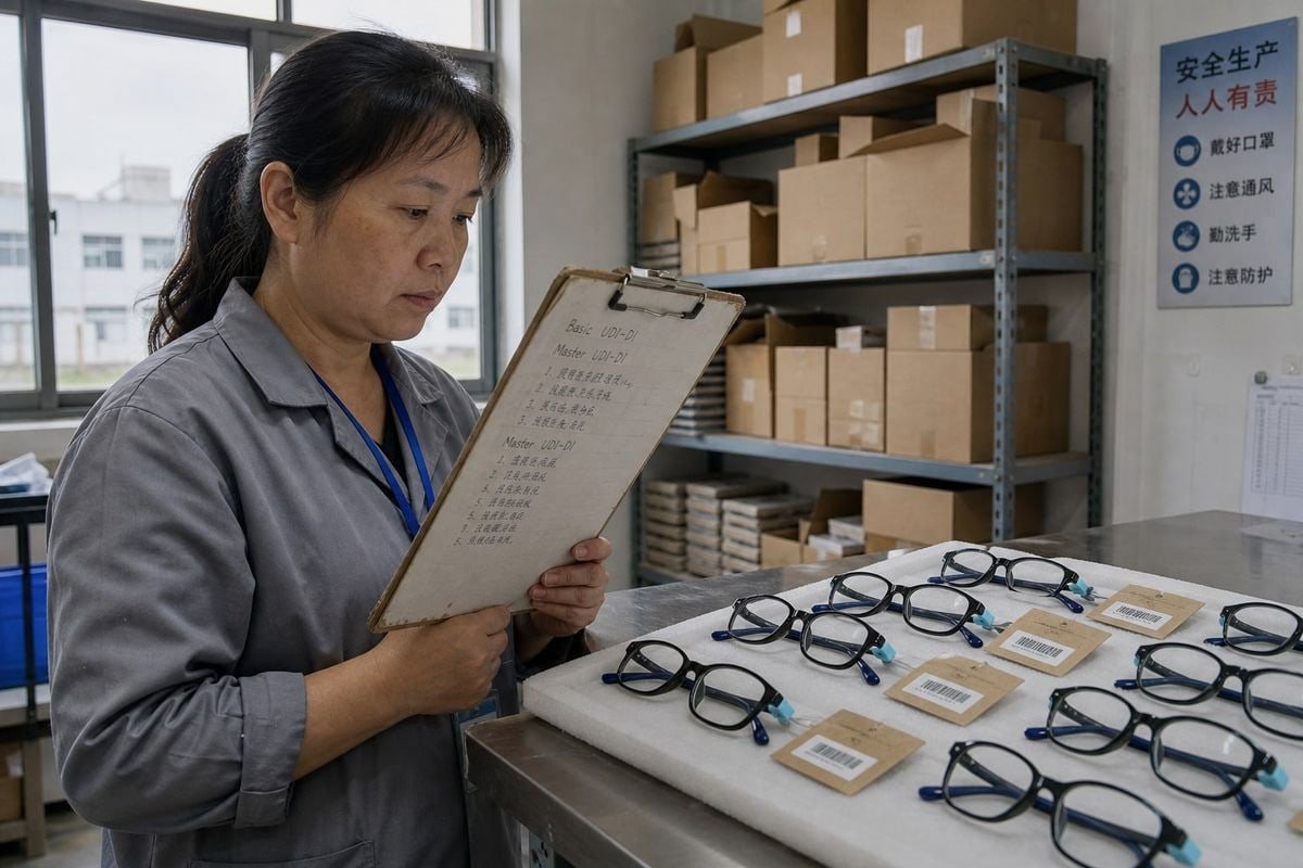 UDI and EUDAMED registration requirements for kids optical frames compliance (ID#1)