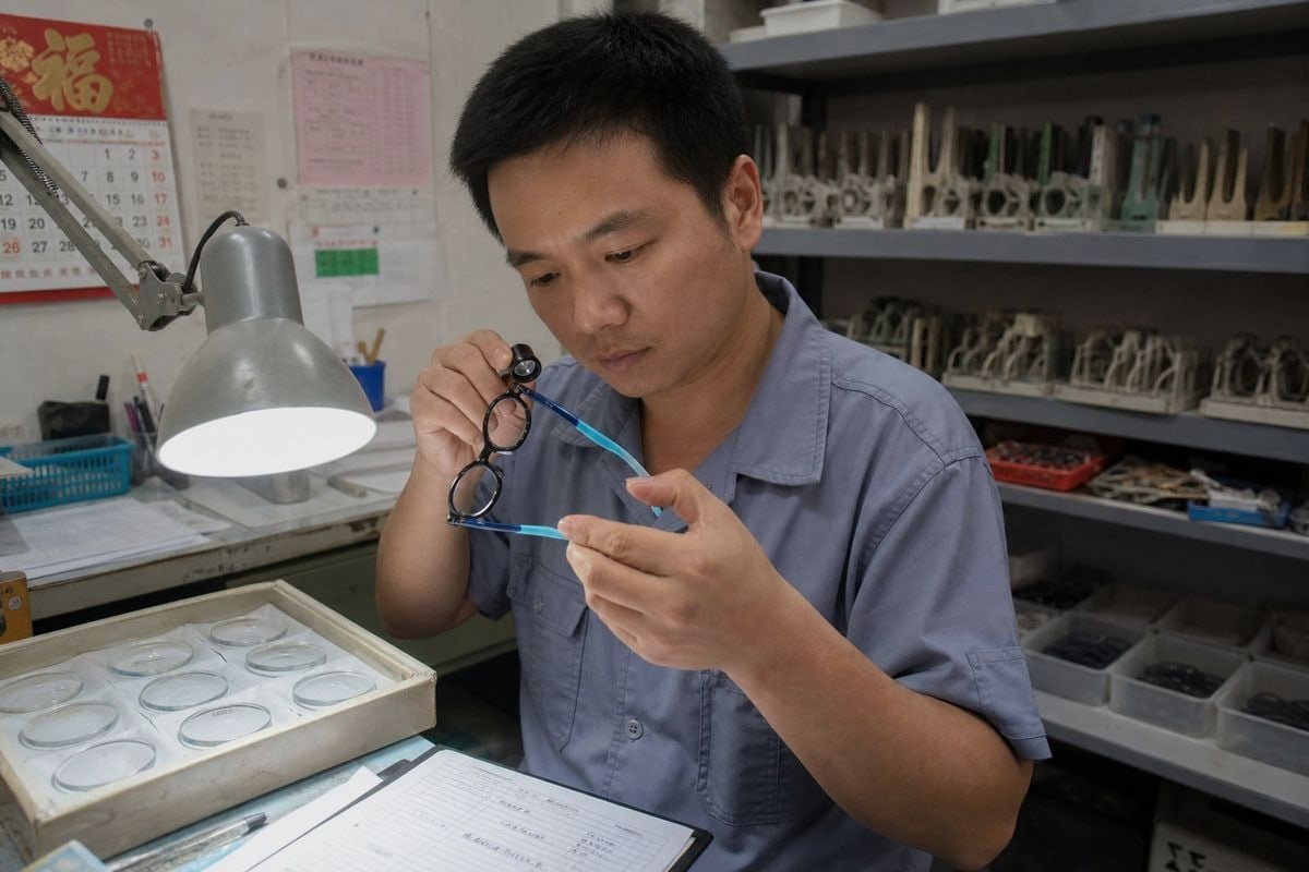 Criteria TGA uses to classify optical frames as Class I devices (ID#2)
