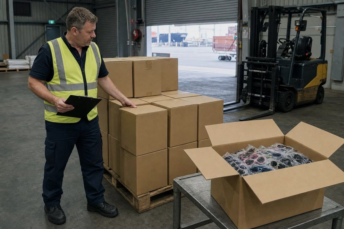 Australian customs rules covering trade description, consumer law, and ChAFTA origin documentation for kids' frames (ID#2)