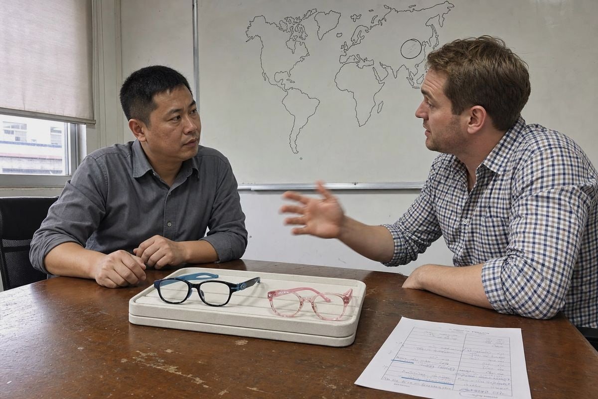 Exclusive agency versus annual supply agreement for kids optical frames wholesalers (ID#1)