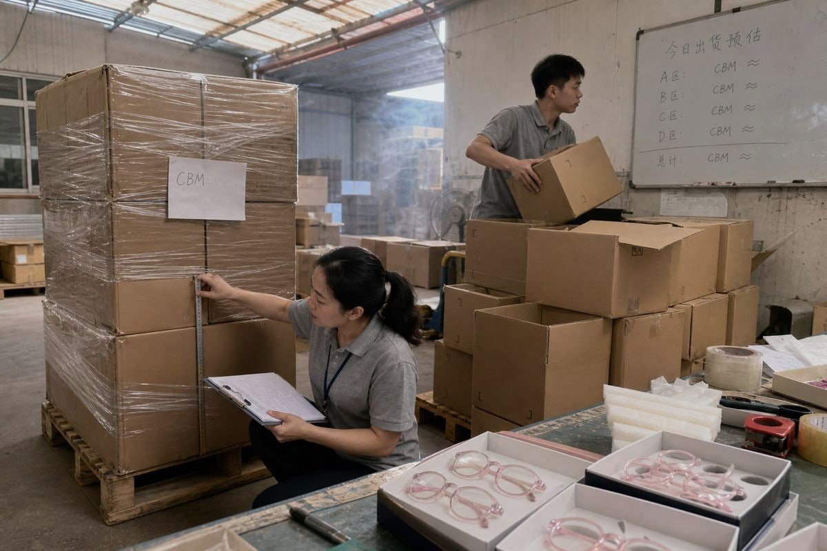 Deciding between FCL and LCL shipping based on cargo volume for kids' frames (ID#2)