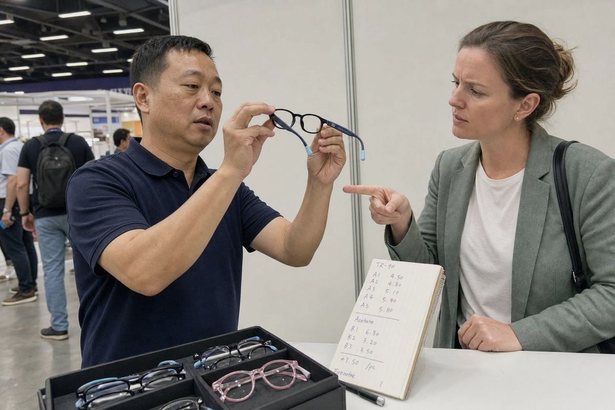 Online vs Trade Show Pricing Why online quotes for kids optical frames appear higher than trade show offers (ID#2)