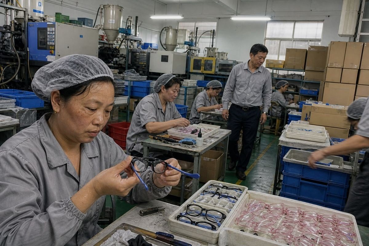 Comparing China and Southeast Asia for kids optical frame manufacturing sourcing (ID#1)