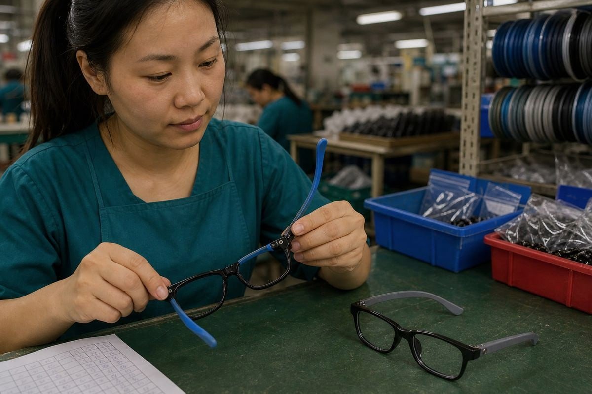 Spring hinge coil design allowing flexible temple movement for active kids' glasses (ID#2)