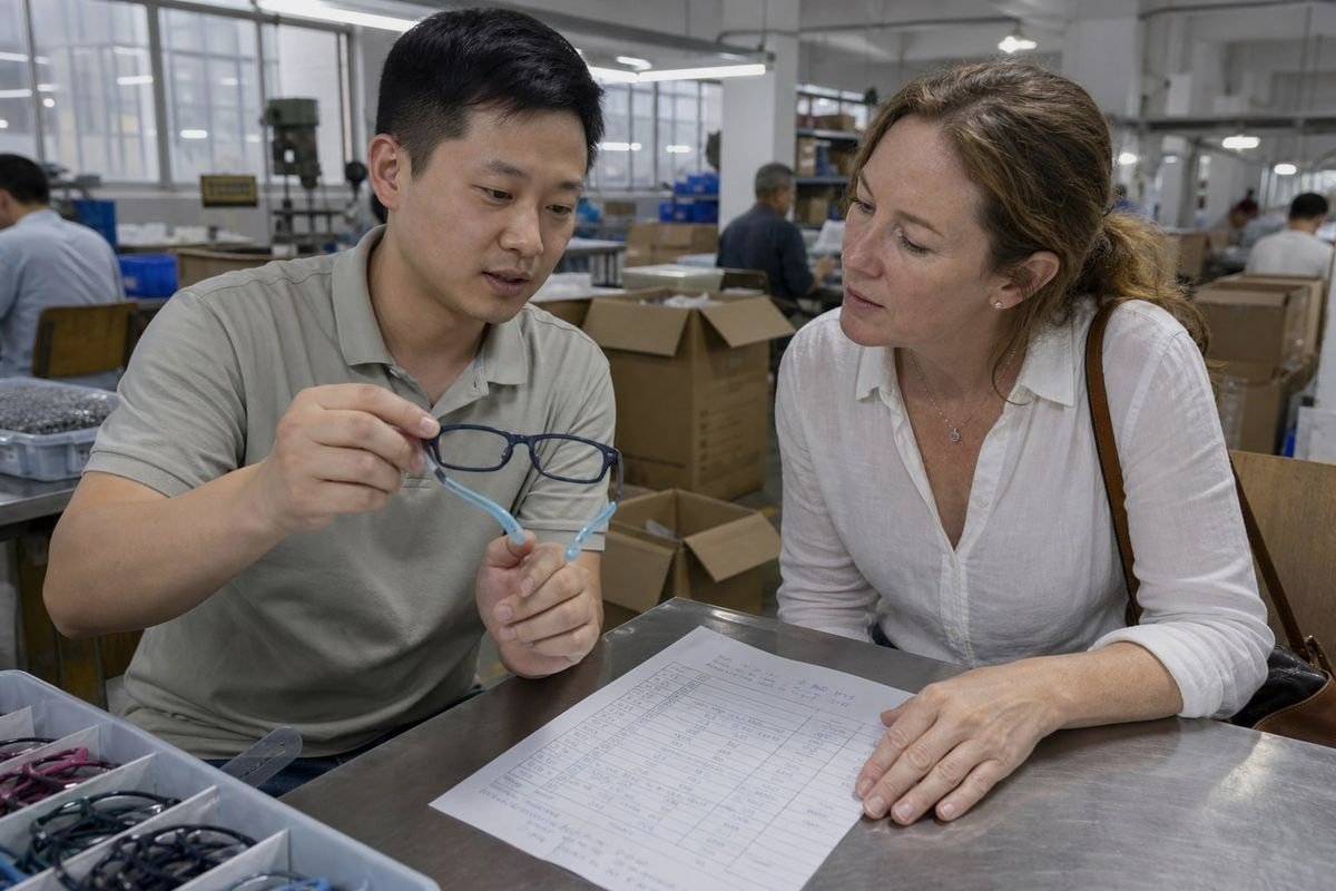 Consistent elastic rebound protecting brand safety claims and reducing returns rate for eyewear (ID#5)