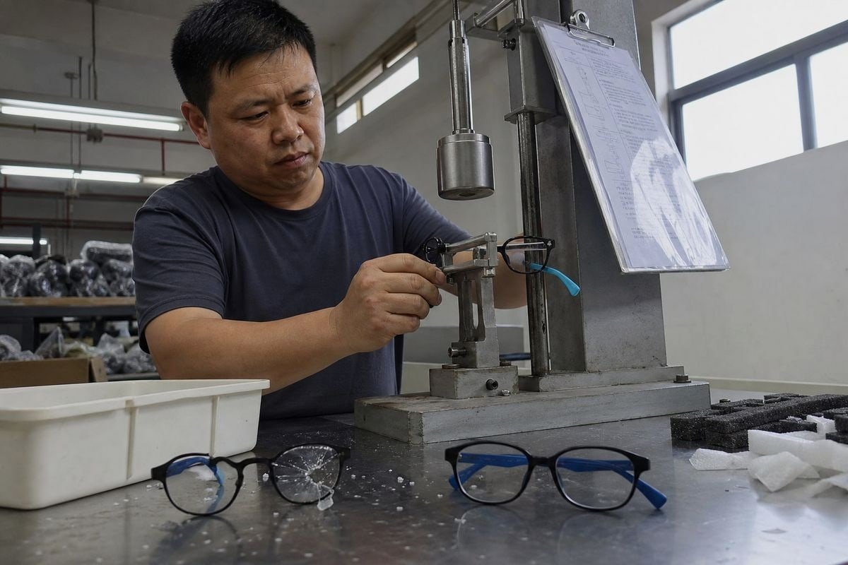 Durable TR90 and TPEE materials reducing frame breakage and returns (ID#4)