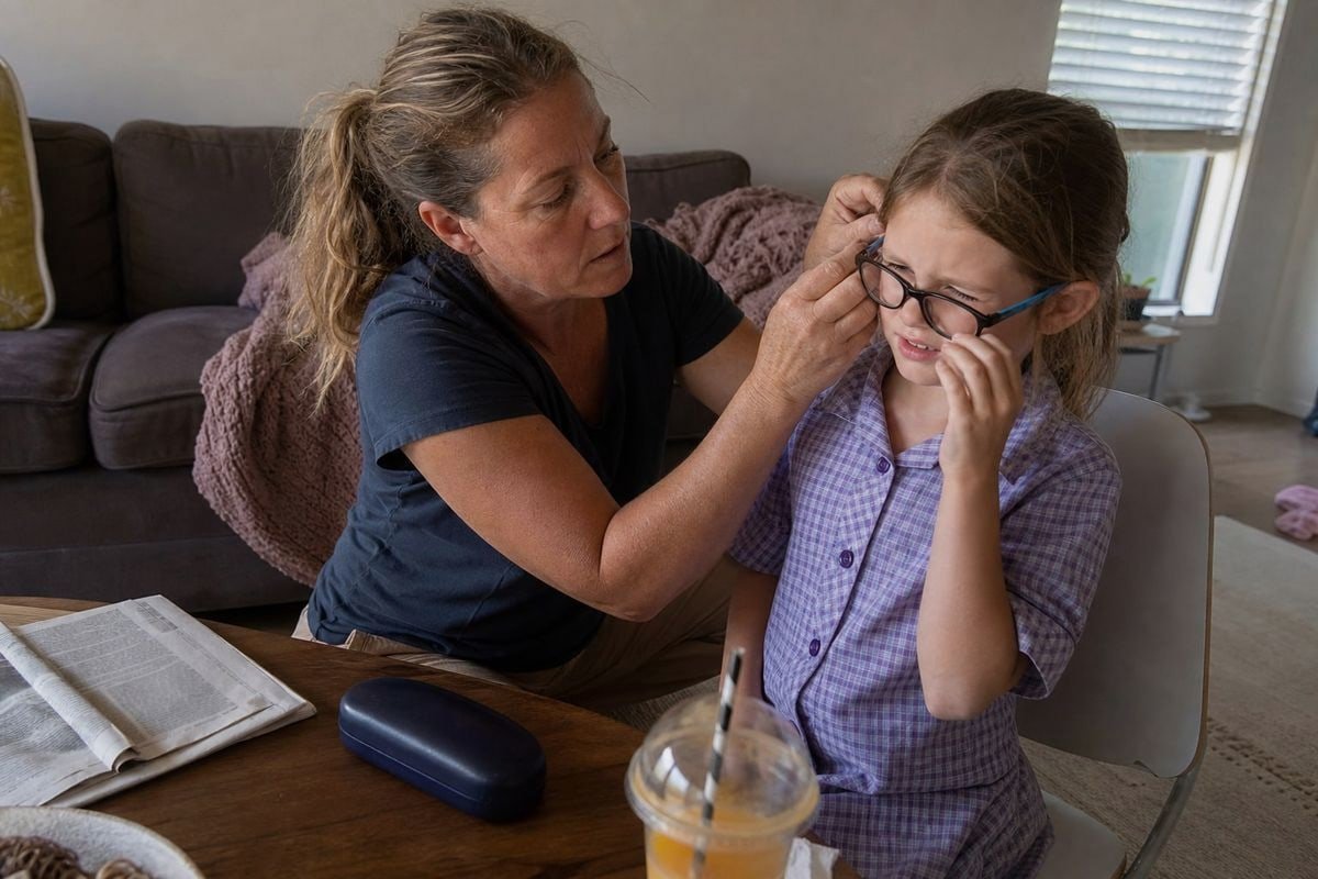 Common reasons parents return kids' optical frames including poor fit and breakage (ID#2)