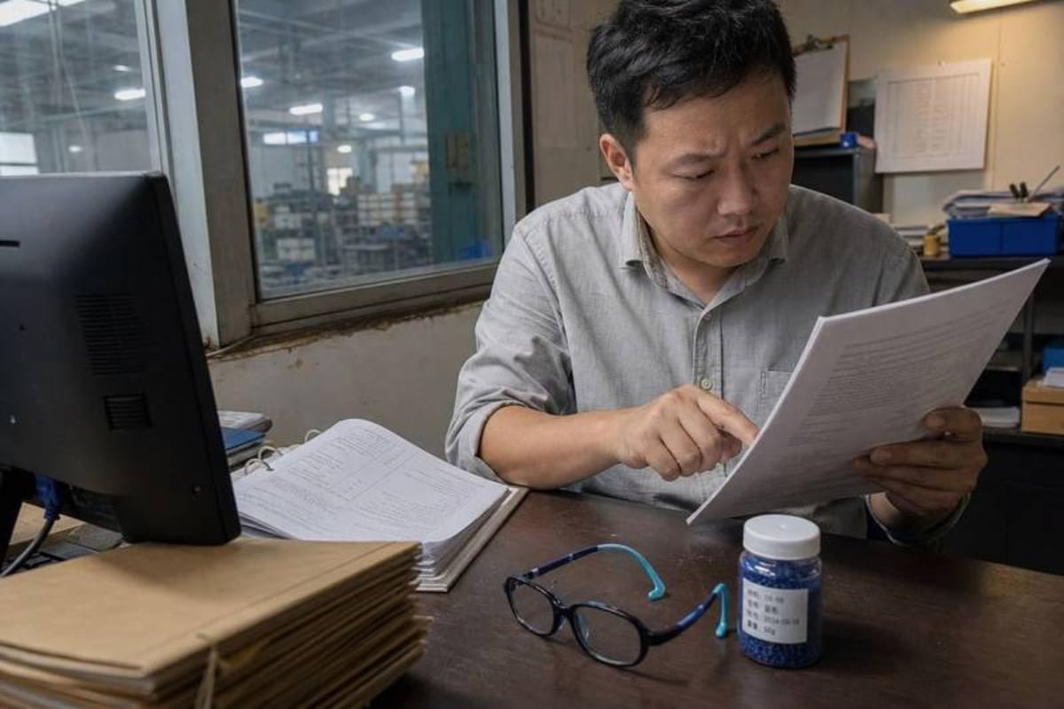 Verifying TR90 and TPEE recyclability claims for sustainable eyewear brand certification (ID#2)