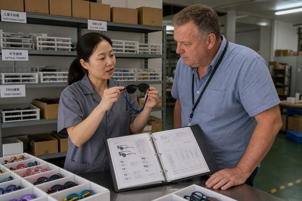 Inspection Method Selection Guide to choosing in-house versus third-party inspection for kids eyewear suppliers (ID#2)