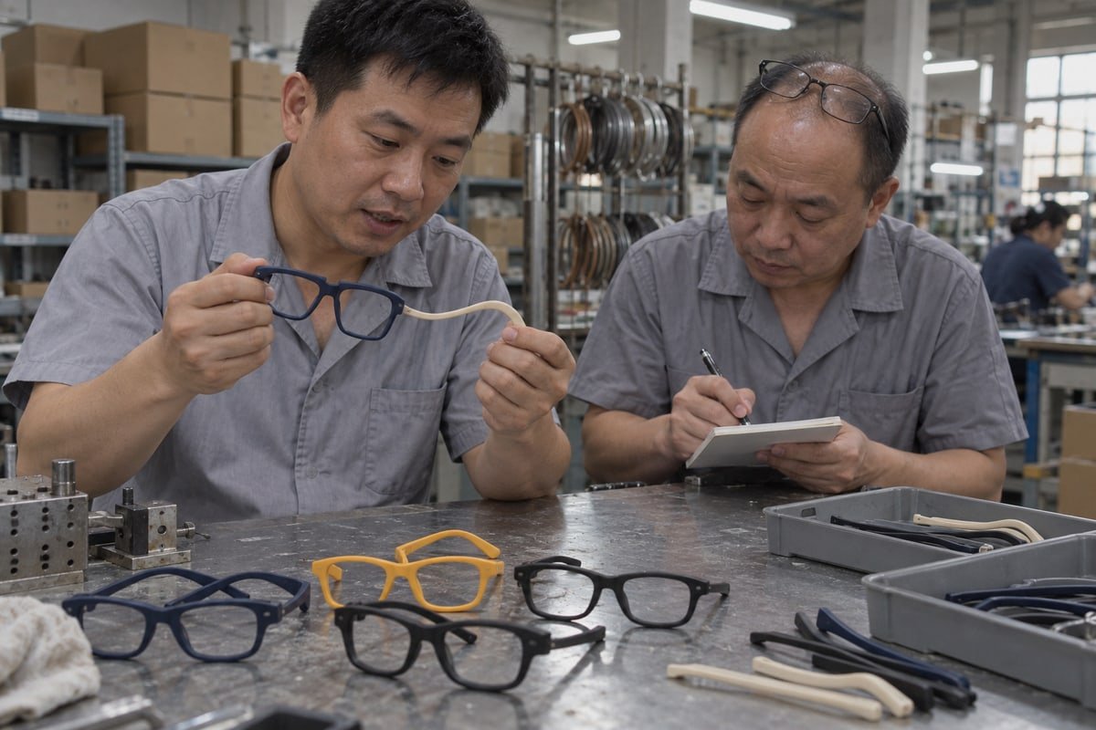 Comparison of TR90 versus TPEE, acetate, and metal for children's eyewear frames (ID#3)