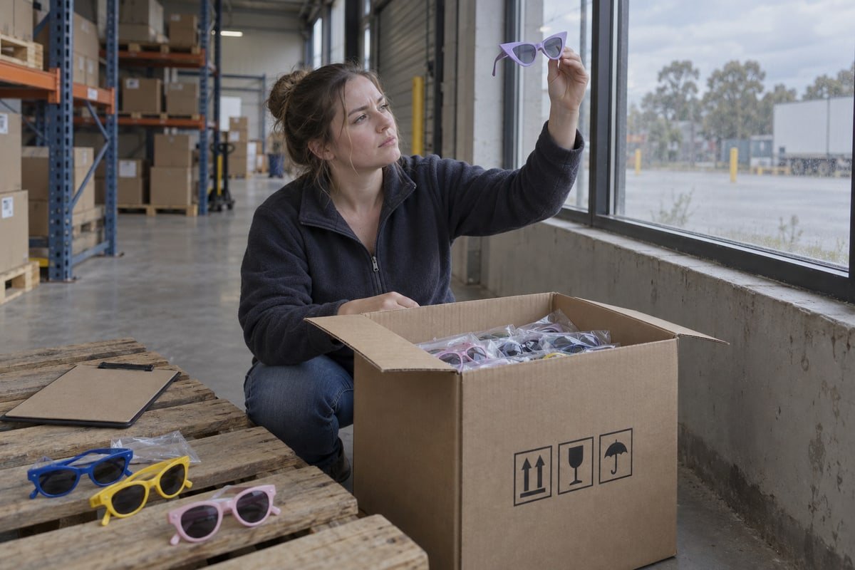 Shipment Defect Inspection Inspecting shipment defects like warped frames and loose hinges (ID#3)