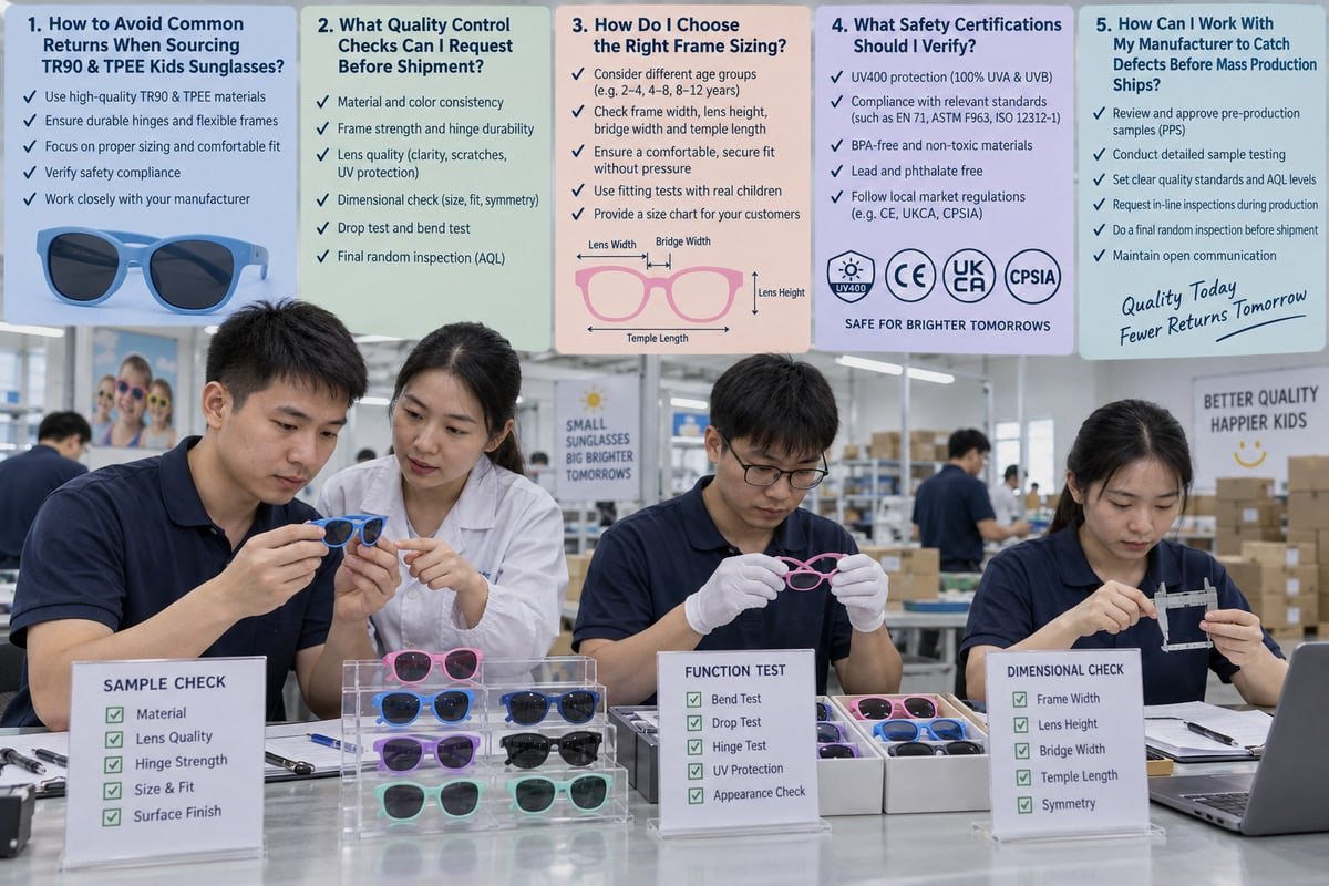 Choosing correct frame sizing by age band to prevent kids sunglasses returns (ID#3)