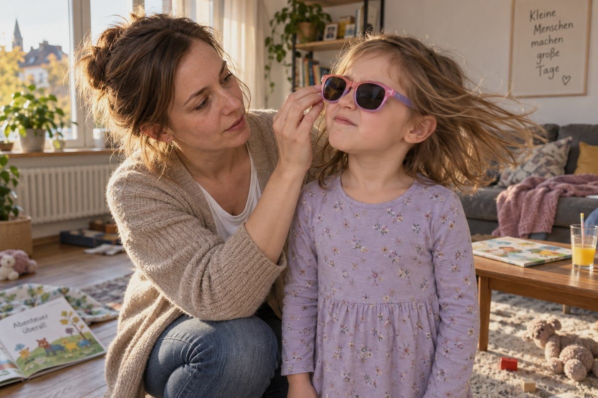 TR90 Frame Fit Check Signs a TR90 frame is the wrong fit for a child's face shape (ID#2)