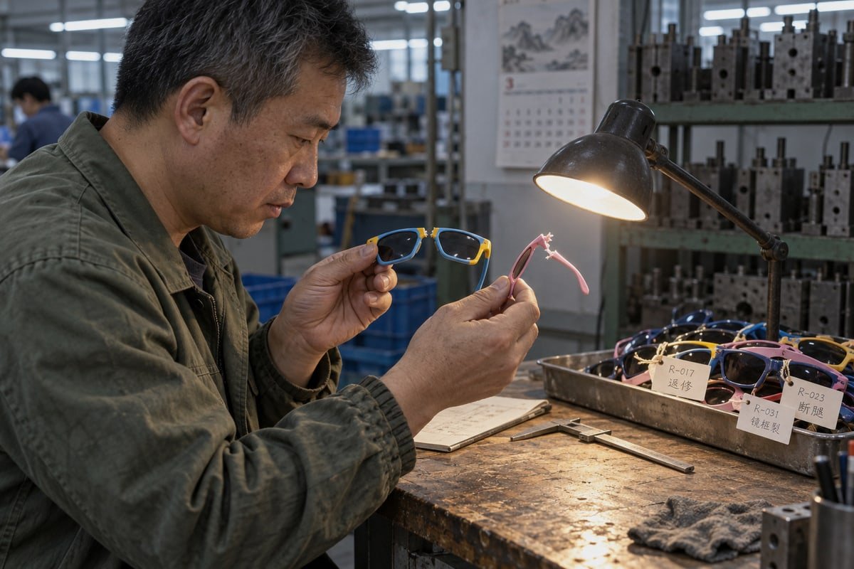 Individuelle Garantievereinbarung Negotiating custom warranty terms with OEM suppliers for kids sunglasses brands (ID#4)
