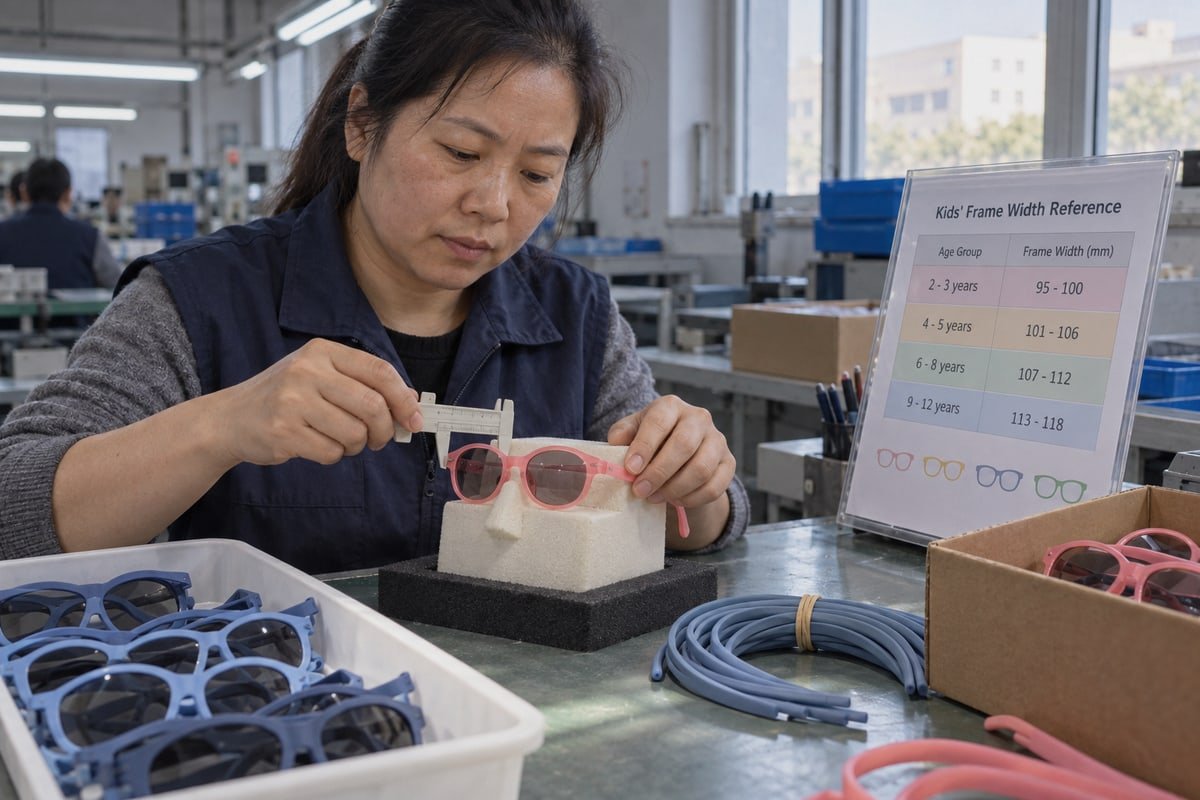 Batch Consistency Control Process drift causes inconsistent TR90 TPEE eyewear batch clarity and refraction (ID#5)
