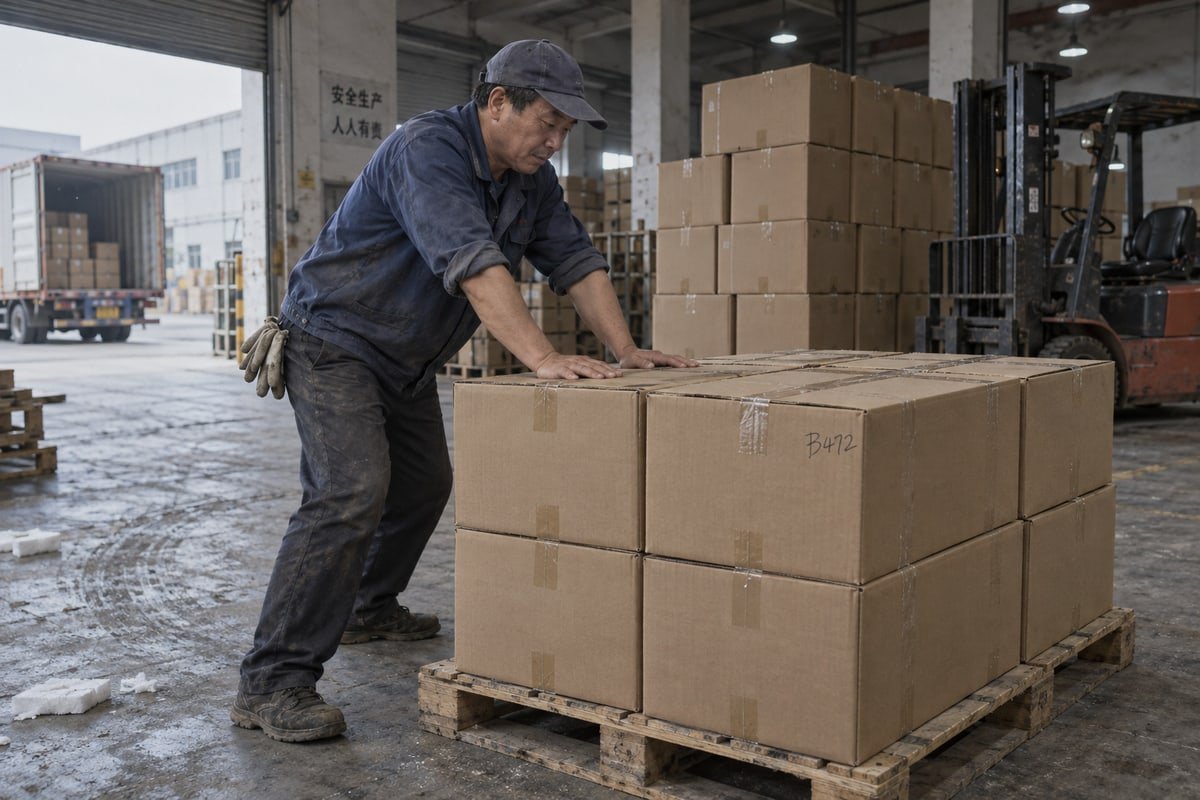 Packaging Drop Testing Drop and pressure testing packaging before mass production to prevent shipping damage (ID#4)