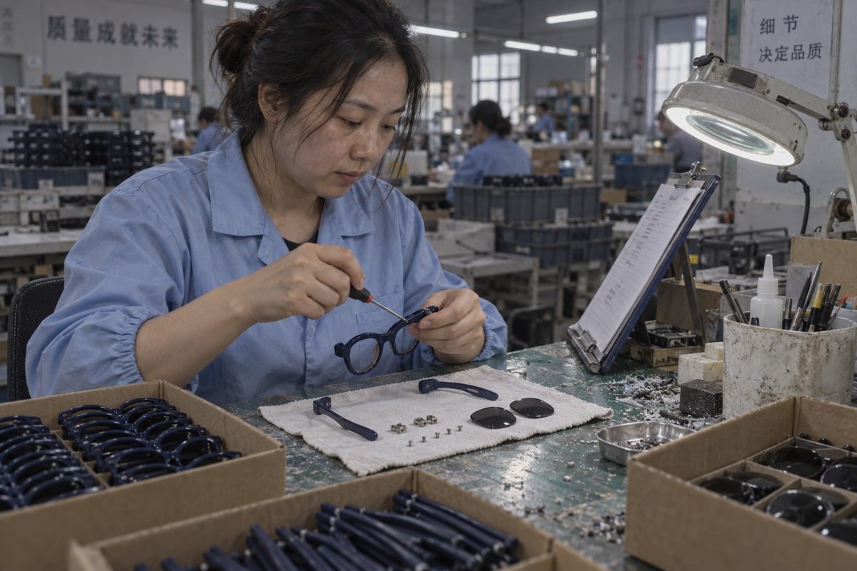 TR90 Recyclability Verification Checklist for confirming TR90 kids sunglasses recyclability through resin ID and take-back programs (ID#2)