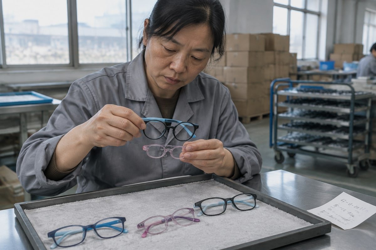 TR90 kids optical frame shapes suited for different vision conditions (ID#1)