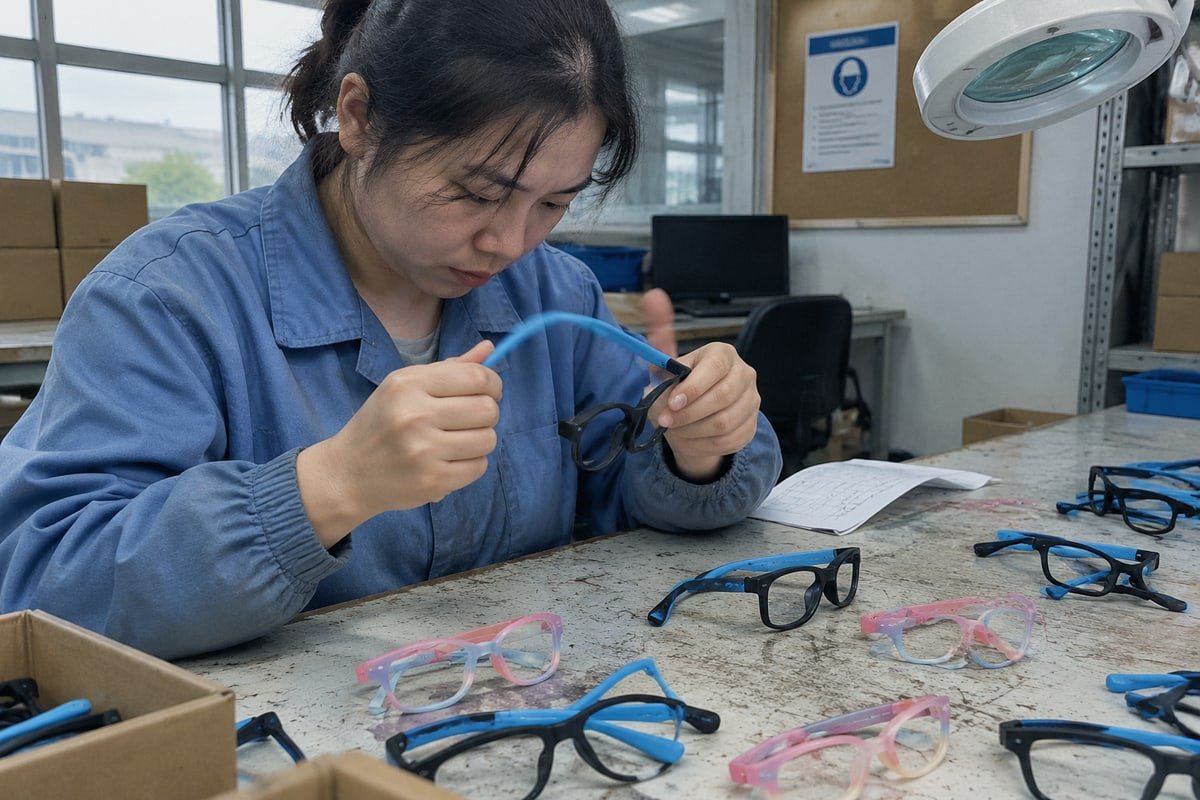 TR90 Safety Standards TR90 frames combine flexible memory polymer, BPA-free build, and secure hinges for safe daily wear (ID#2)