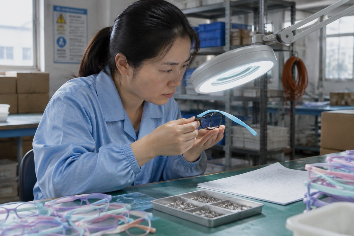 TR90 Comfort Features Comfort features like soft nose pads and spring-flex temples improve fit for kids TR90 frames (ID#4)