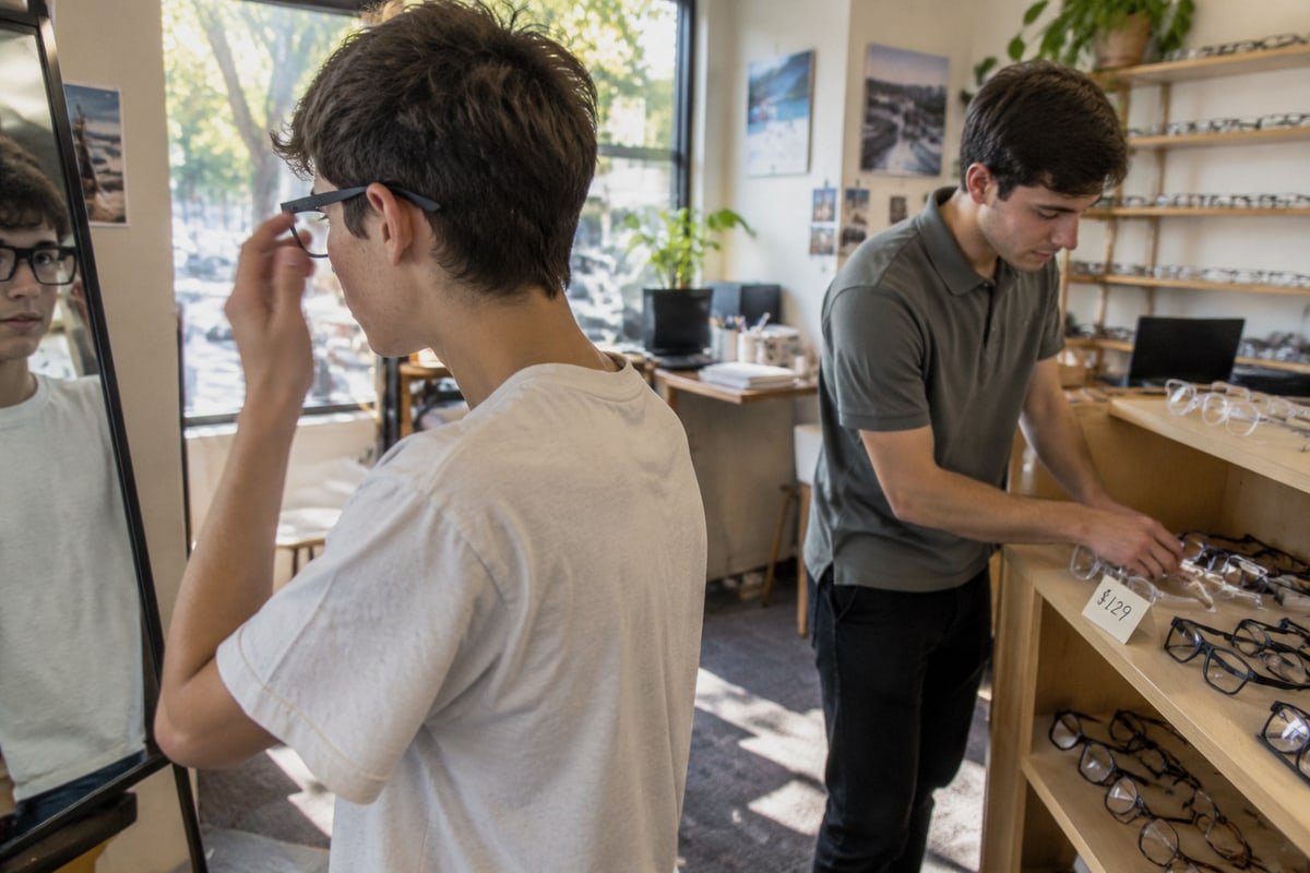 Balancing Frame Inventory Balanced inventory strategy for boys, girls, and unisex TR90 optical frame styles (ID#4)
