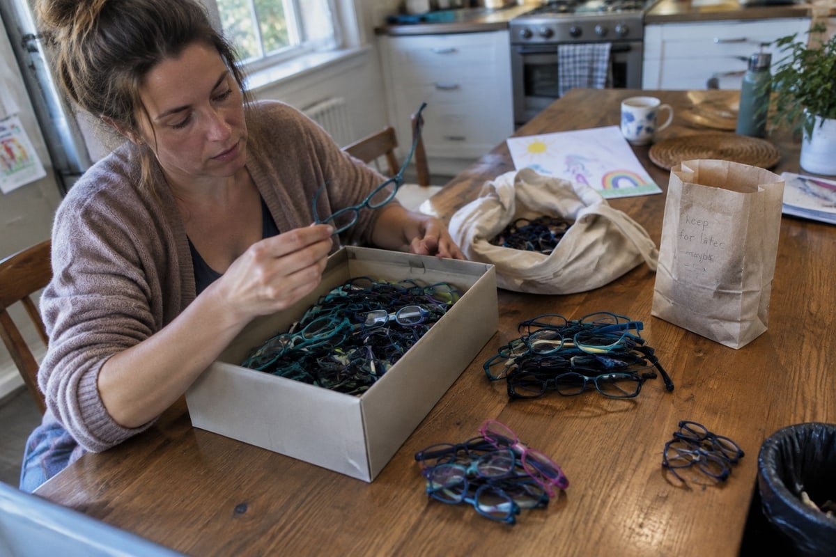 Guide to recycling and properly disposing of old kids anti-blue-light glasses (ID#1)
