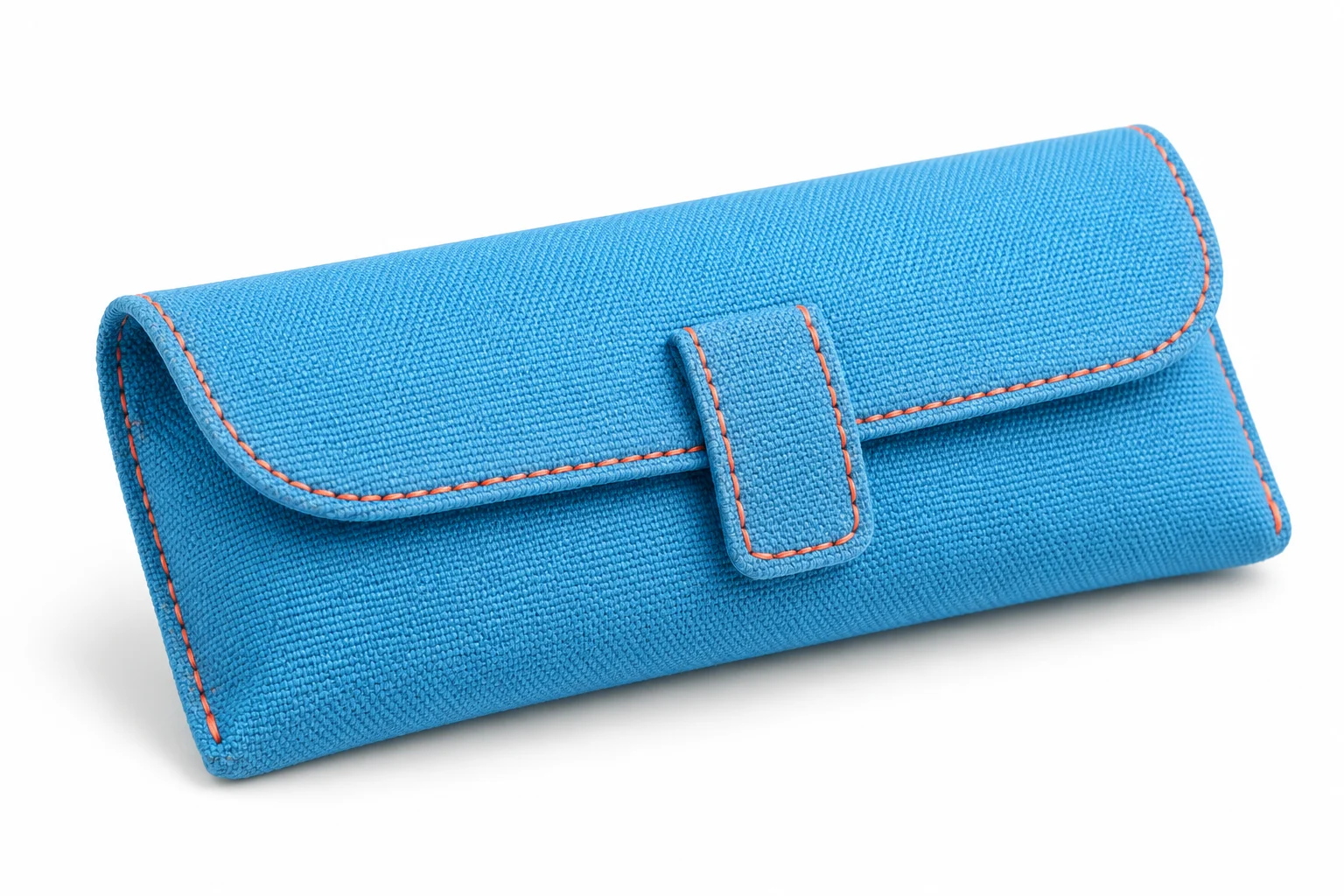 Canvas eyeglass pouch — customization illustration